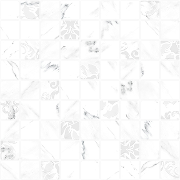 Ориентал вставка мозаика многоцветная (A-OE2L451\G) 30x30
