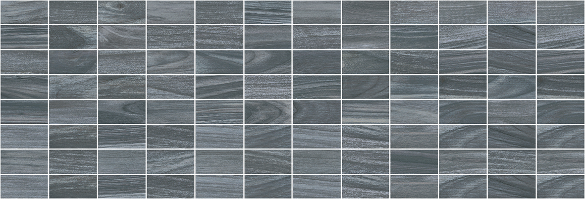 Zen Декор мозаичный чёрный MM60068 20х60