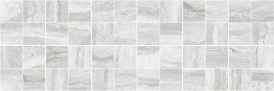 Glossy Декор мозаичный серый MM11188 20х60
