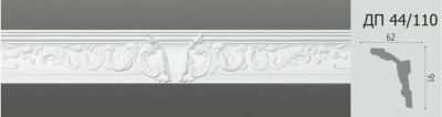 Плинтус потолочный Де-Багет Декор ДП 44/110