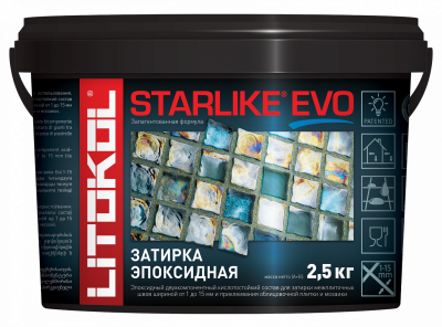 STARLIKE EVO Эпоксидная затирка S.105 Bianco Titanio 2,5kg
