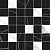 Negro Мозаика 30х30