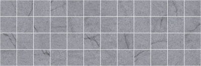 Rock Декор мозаичный серый MM11187 20х60