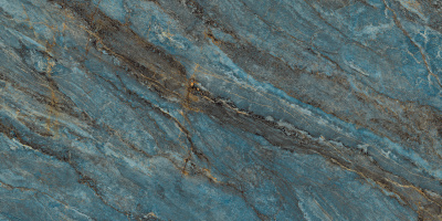 Бим Туркуаз Керамогранит бирюзовый 60х120 полуполированный блестящий