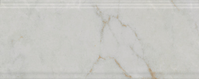 Серенада Бордюр белый глянцевый обрезной BDA025R 30x12