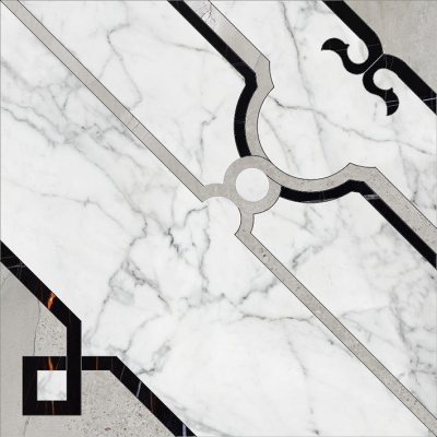 Марбл Тренд K-1000/MR/d01-cut/60x60 Carrara
