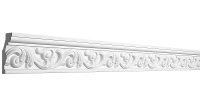 Плинтус потолочный Де-Багет Декор ДП 01/70