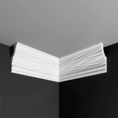 Угол внутренний к плинтусу ДП 38/80