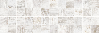 Свип Декор мозаичный белый ММ60114 20х60 матовый