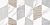Blanco Плитка настенная белый мозаика 08-00-01-2678 20х40