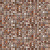 Hammam глаз. керамогранит коричневый (16107) 42x42