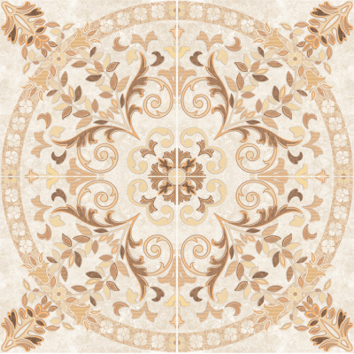 Pompei Панно напольное светло-бежевое (PY6R304) 84x84